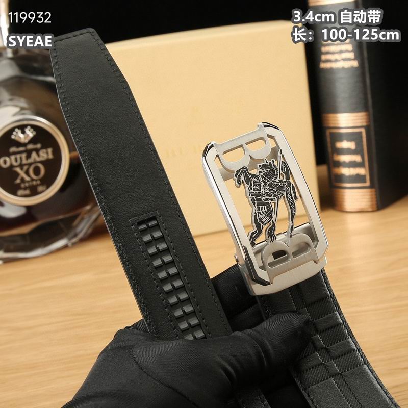 Burberry belt 34mmX100-125cm 8L (153)