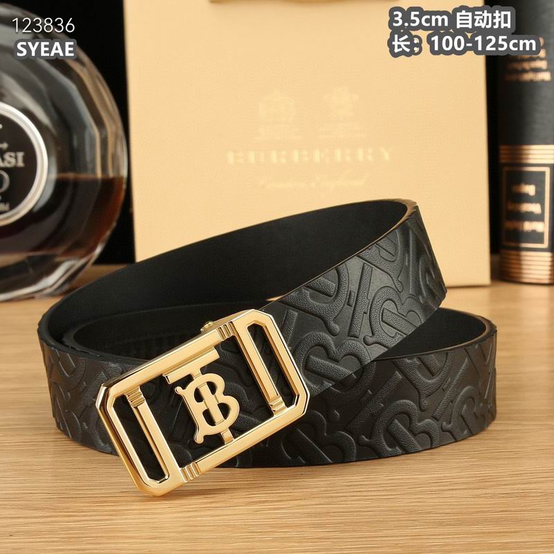 Burberry belt 35mmX100-125cm 8L (105)