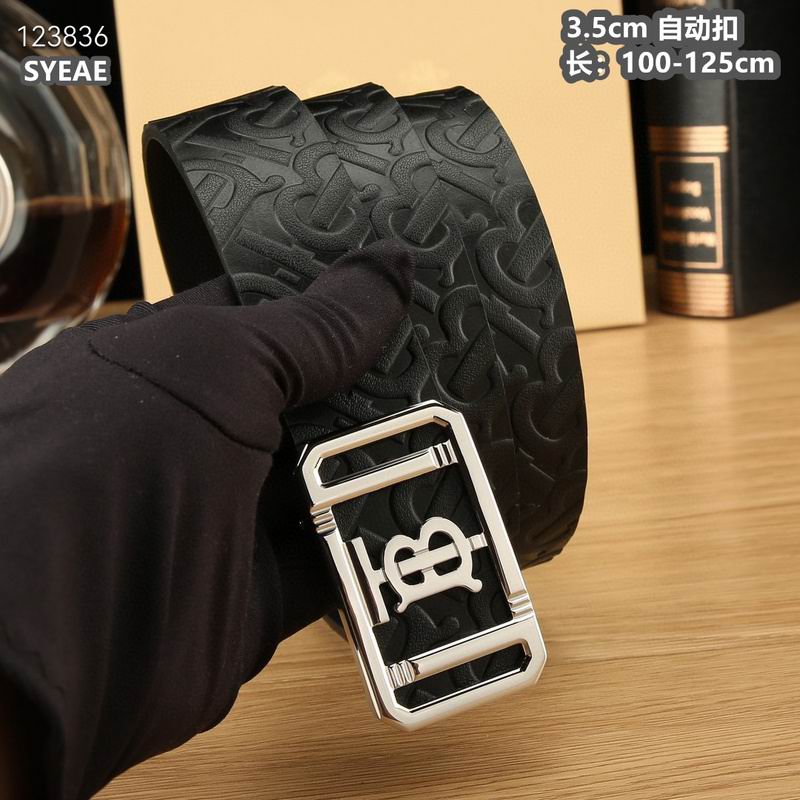 Burberry belt 35mmX100-125cm 8L (107)