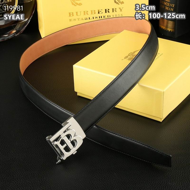 Burberry belt 35mmX100-125cm 8L (117)