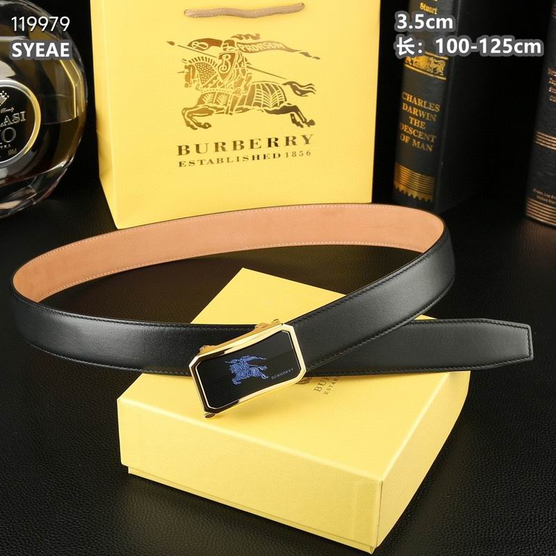 Burberry belt 35mmX100-125cm 8L (124)