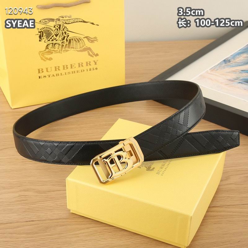 Burberry belt 35mmX100-125cm 8L (127)