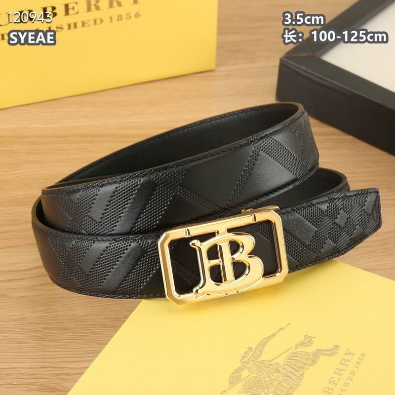 Burberry belt 35mmX100-125cm 8L (129)