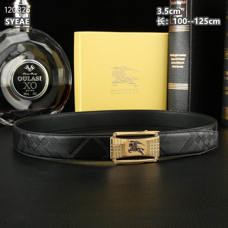 Burberry belt 35mmX100-125cm 8L (132)