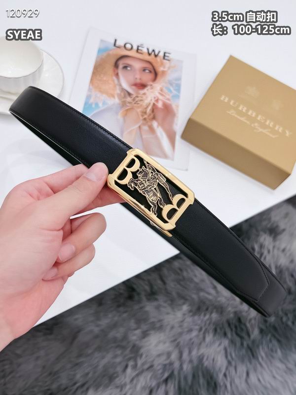 Burberry belt 35mmX100-125cm 8L (158)
