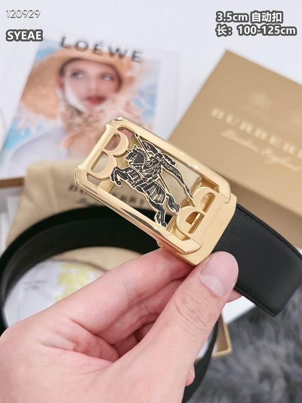 Burberry belt 35mmX100-125cm 8L (159)