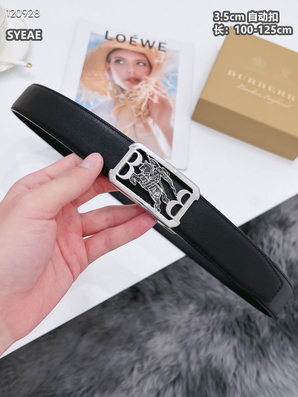 Burberry belt 35mmX100-125cm 8L (162)