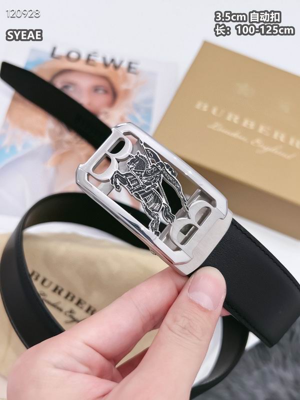Burberry belt 35mmX100-125cm 8L (163)