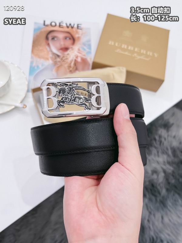 Burberry belt 35mmX100-125cm 8L (164)