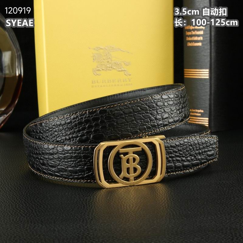 Burberry belt 35mmX100-125cm 8L (167)