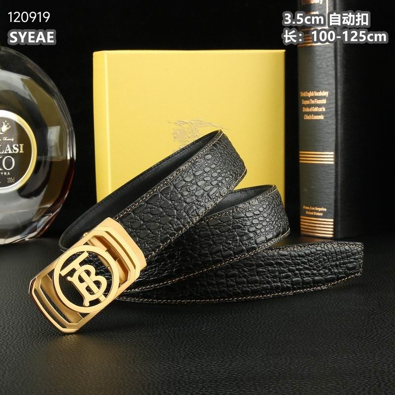 Burberry belt 35mmX100-125cm 8L (169)