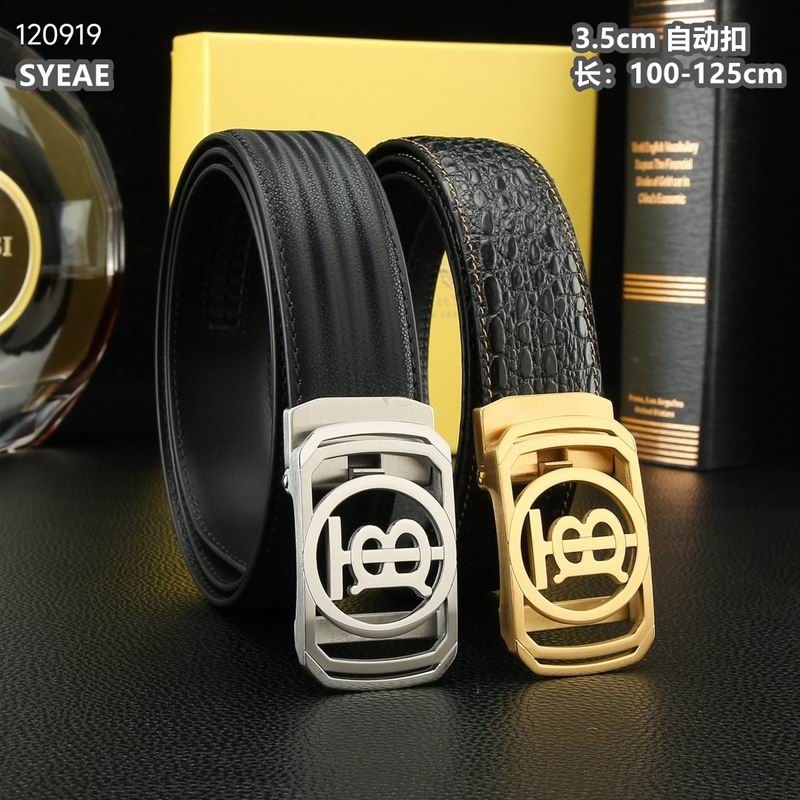 Burberry belt 35mmX100-125cm 8L (174)