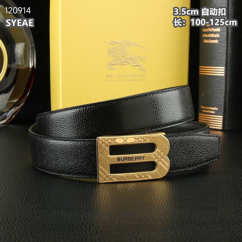 Burberry belt 35mmX100-125cm 8L (175)