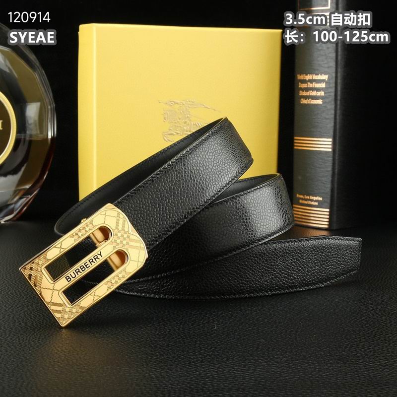 Burberry belt 35mmX100-125cm 8L (177)