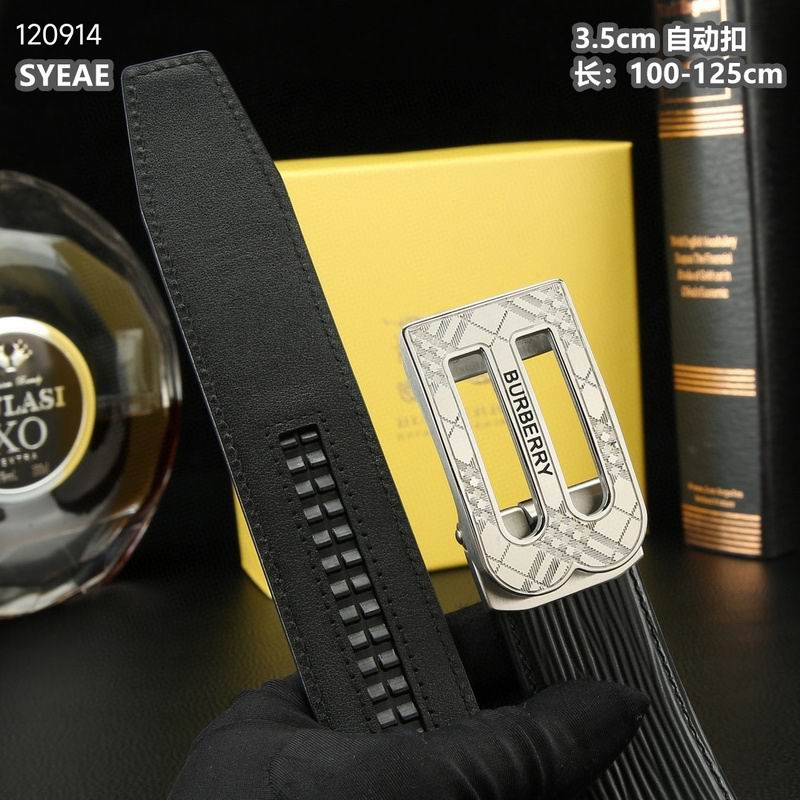 Burberry belt 35mmX100-125cm 8L (178)