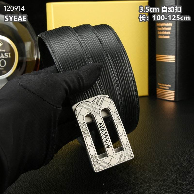 Burberry belt 35mmX100-125cm 8L (179)