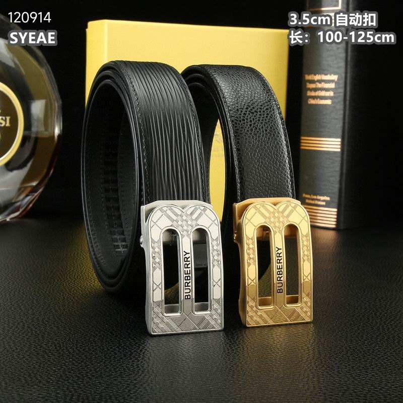 Burberry belt 35mmX100-125cm 8L (181)