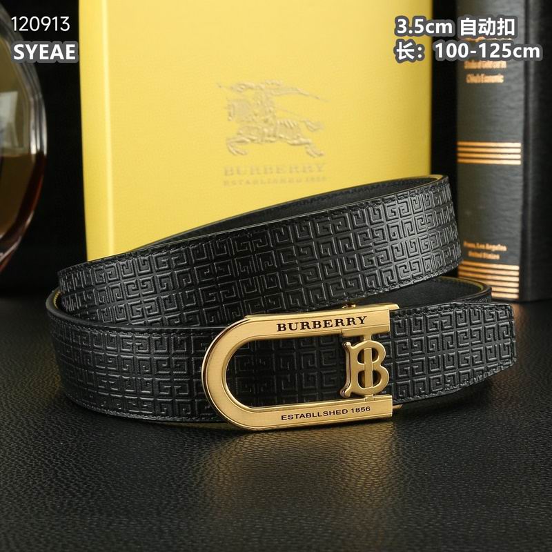 Burberry belt 35mmX100-125cm 8L (182)