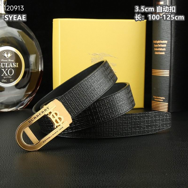 Burberry belt 35mmX100-125cm 8L (184)