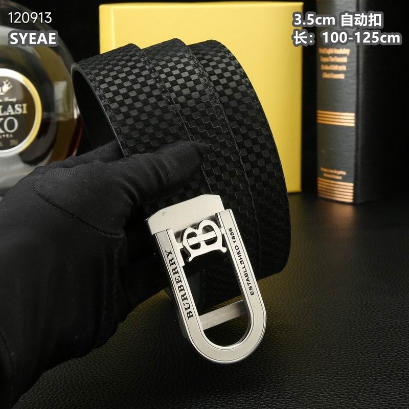 Burberry belt 35mmX100-125cm 8L (185)