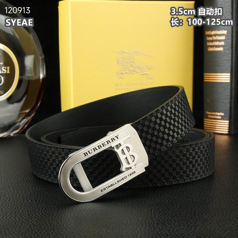 Burberry belt 35mmX100-125cm 8L (186)