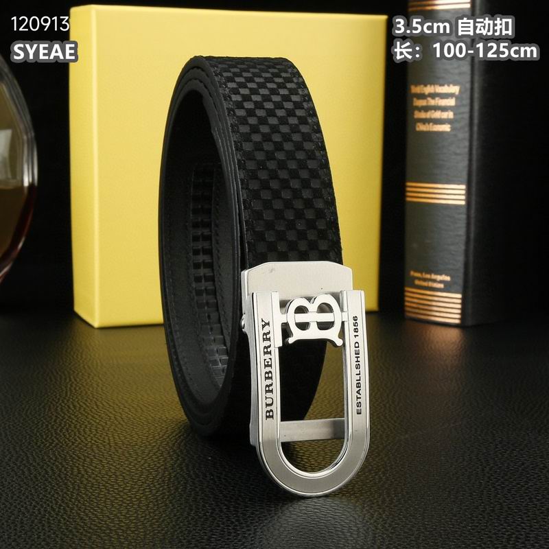 Burberry belt 35mmX100-125cm 8L (187)