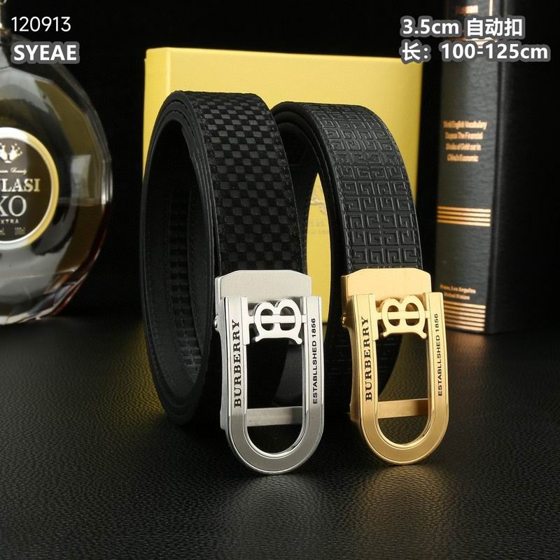 Burberry belt 35mmX100-125cm 8L (188)