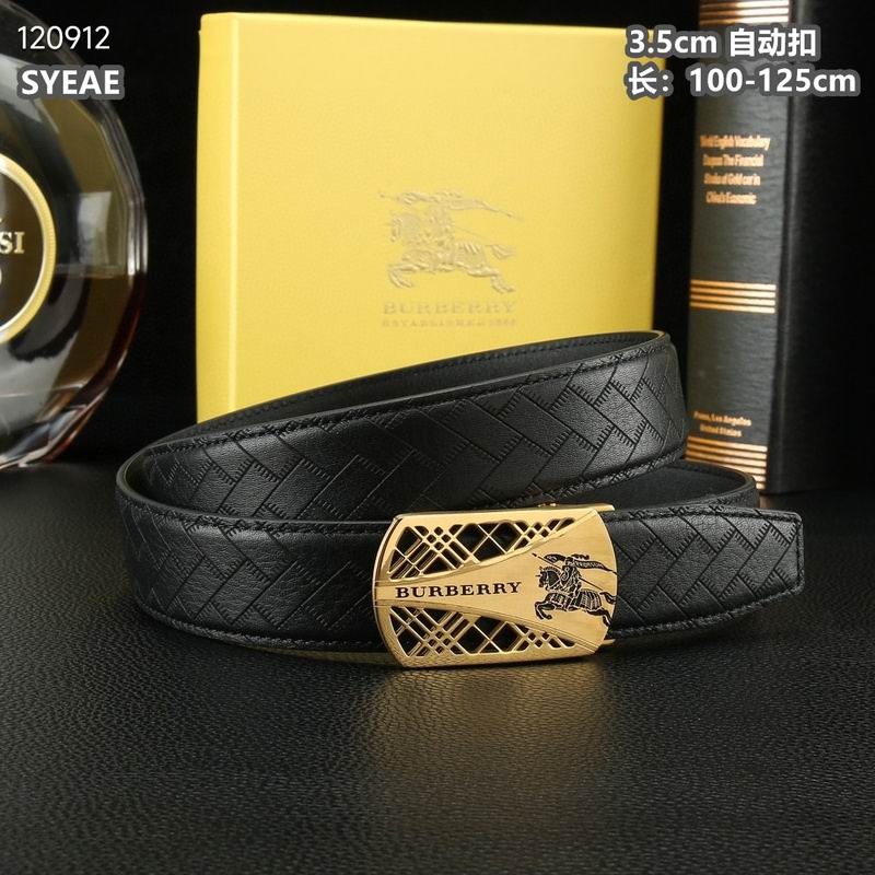 Burberry belt 35mmX100-125cm 8L (190)