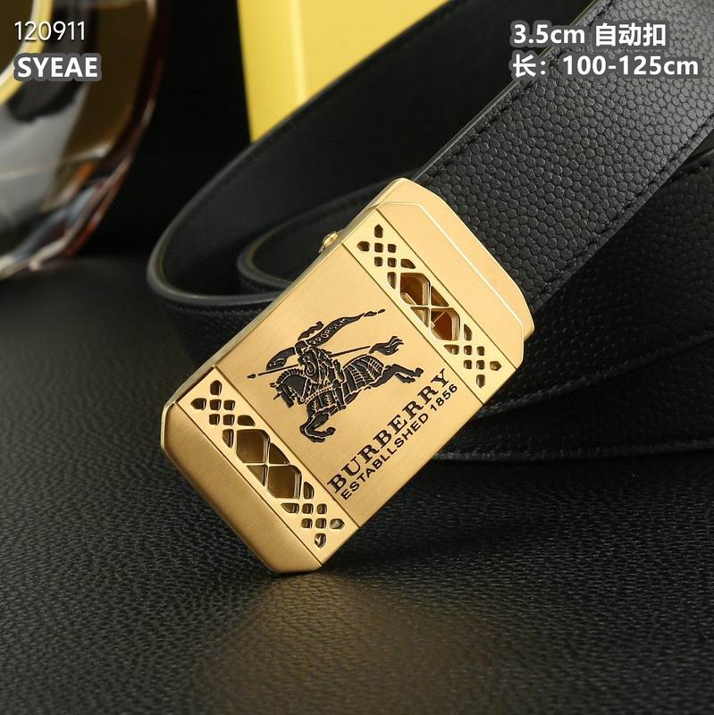 Burberry belt 35mmX100-125cm 8L (197)