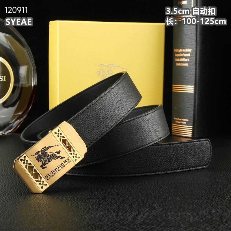 Burberry belt 35mmX100-125cm 8L (198)