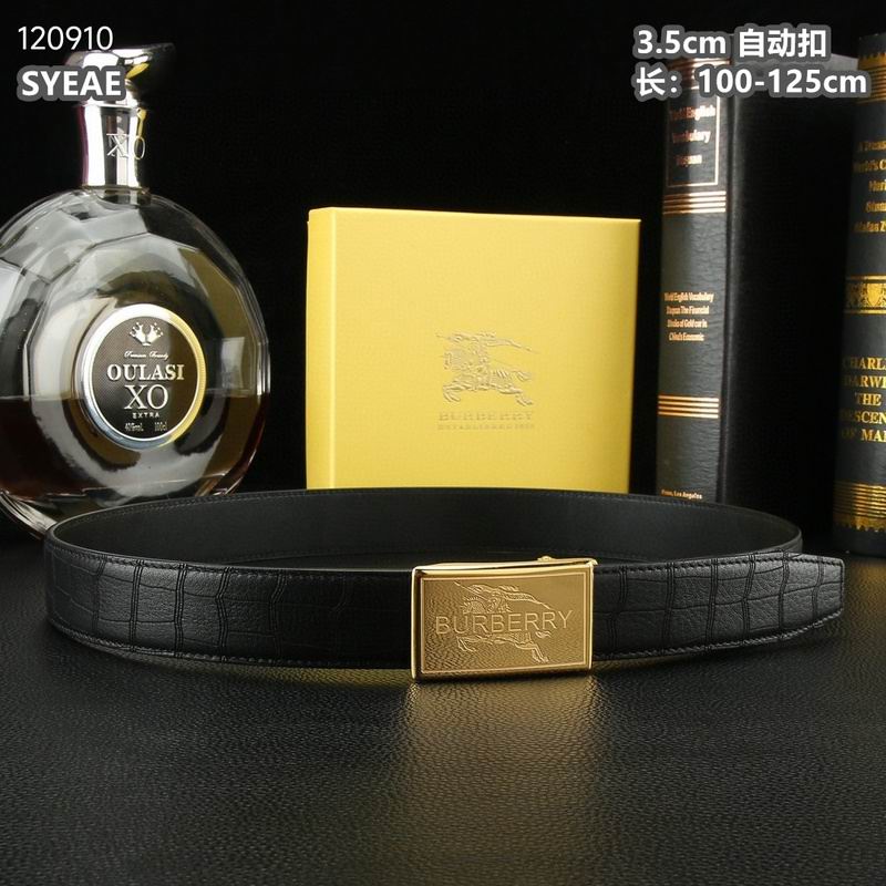 Burberry belt 35mmX100-125cm 8L (203)