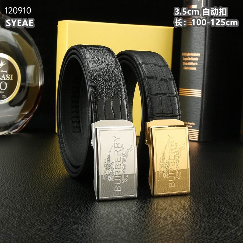 Burberry belt 35mmX100-125cm 8L (209)