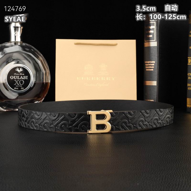 Burberry belt 35mmX100-125cm 8L (40)