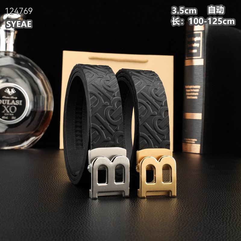 Burberry belt 35mmX100-125cm 8L (48)