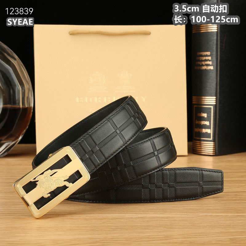 Burberry belt 35mmX100-125cm 8L (77)