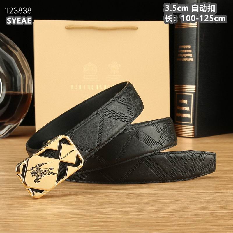 Burberry belt 35mmX100-125cm 8L (86)