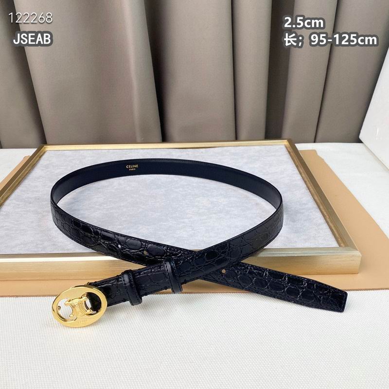 Celine belt 25mmX95-125cm 8L (8)