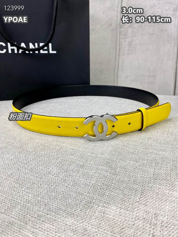 Chanel belt 30mmX90-115cm 8L (297)
