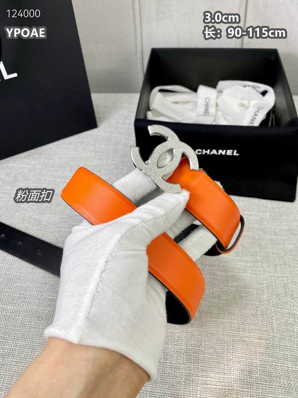 Chanel belt 30mmX90-115cm 8L (298)