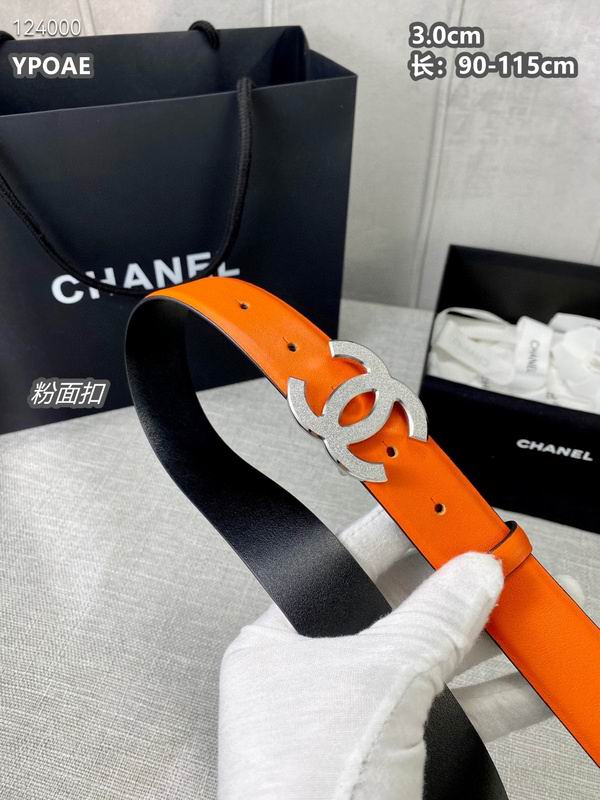 Chanel belt 30mmX90-115cm 8L (299)