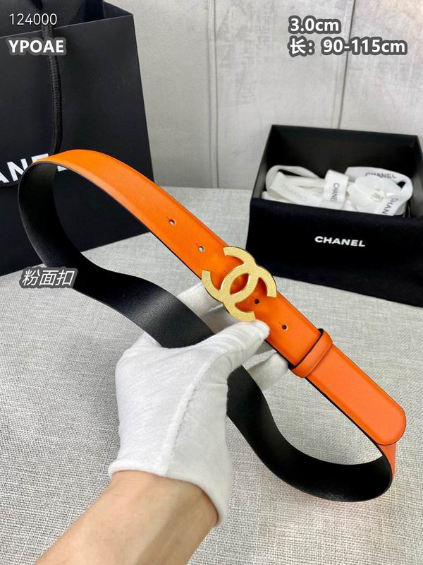 Chanel belt 30mmX90-115cm 8L (304)