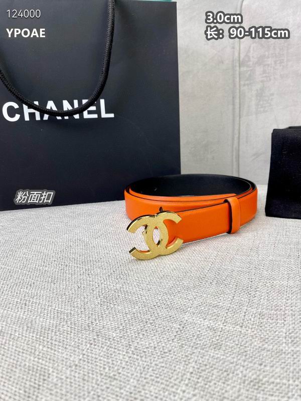 Chanel belt 30mmX90-115cm 8L (305)