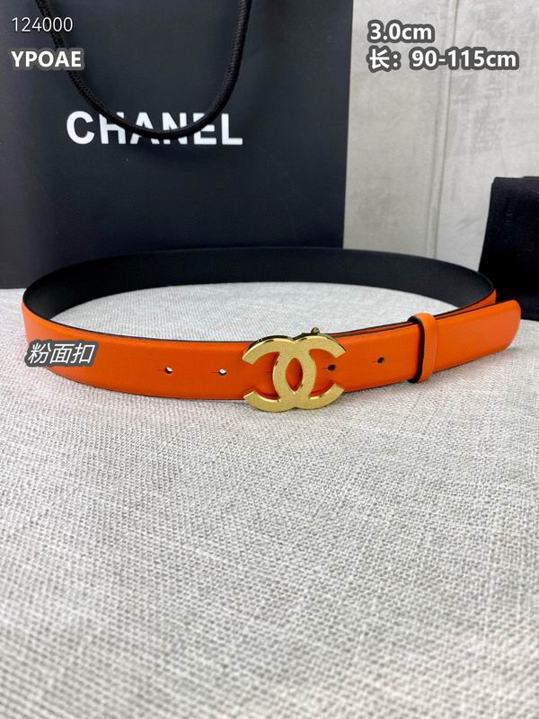 Chanel belt 30mmX90-115cm 8L (306)