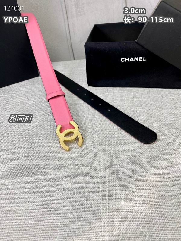 Chanel belt 30mmX90-115cm 8L (307)