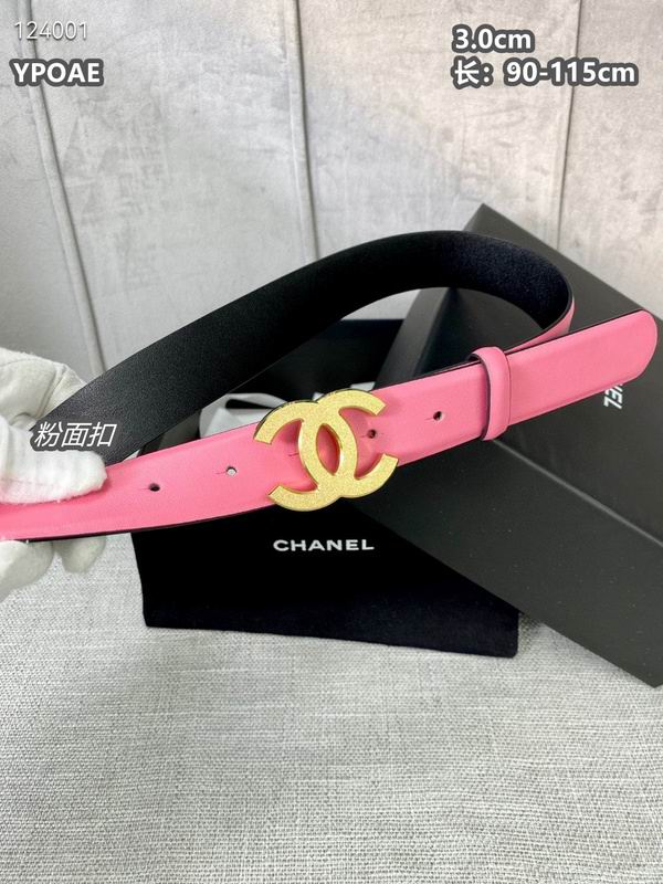 Chanel belt 30mmX90-115cm 8L (308)