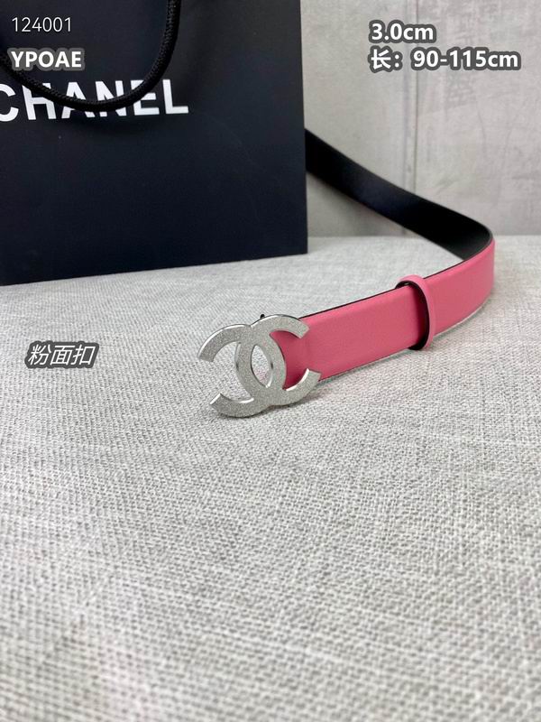 Chanel belt 30mmX90-115cm 8L (314)