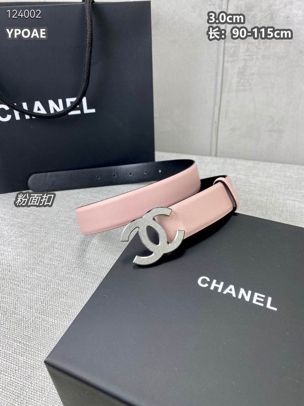 Chanel belt 30mmX90-115cm 8L (318)