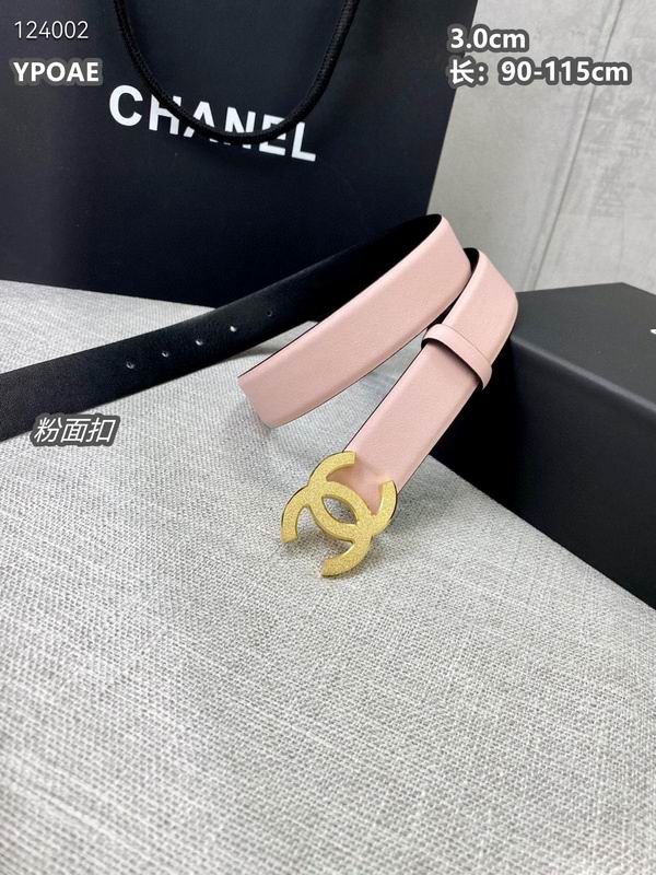 Chanel belt 30mmX90-115cm 8L (320)