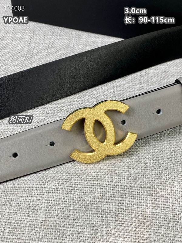 Chanel belt 30mmX90-115cm 8L (325)