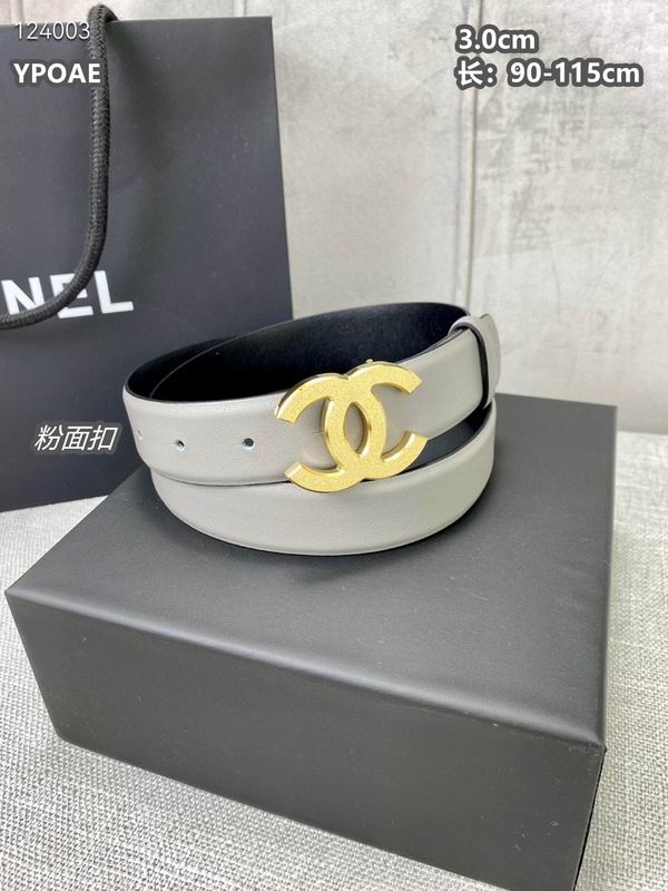Chanel belt 30mmX90-115cm 8L (327)
